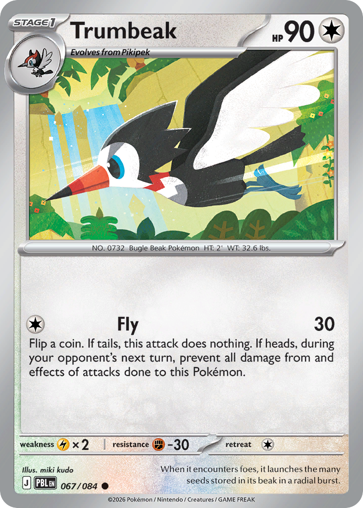 Trumbeak 067/084 Pitch Black