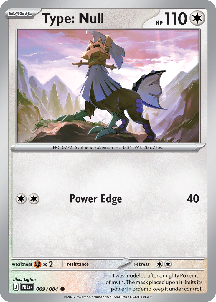Type: Null 069/084 Pitch Black