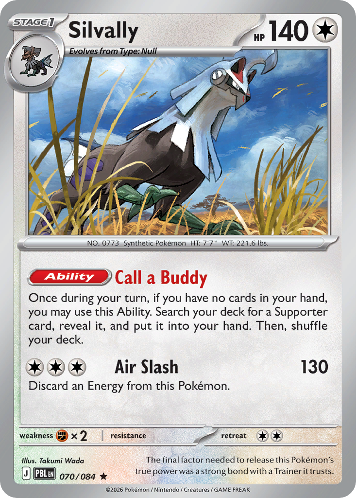 Silvally 070/084 Pitch Black