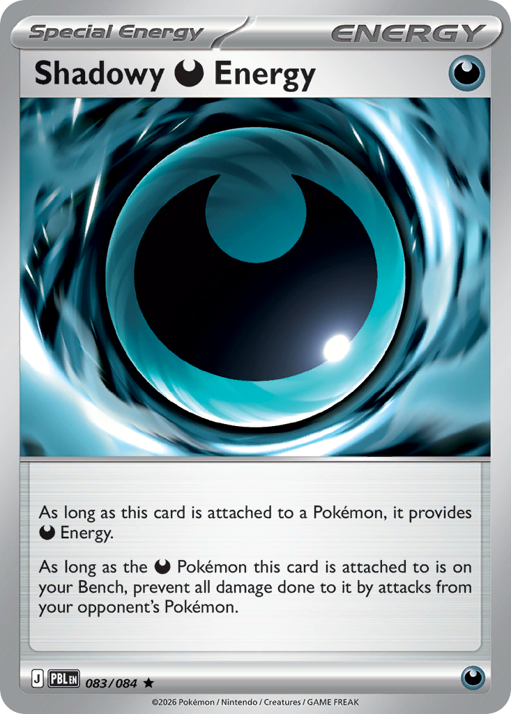 Shadowy Darkness Energy 083/084 Pitch Black