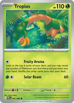 Tropius 001/084 Pitch Black