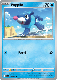 Popplio 018/084 Pitch Black