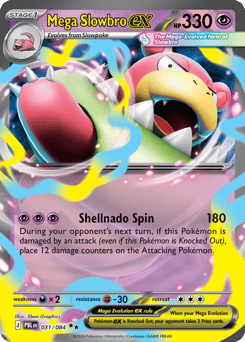 Mega Slowbro ex 031/084 Pitch Black