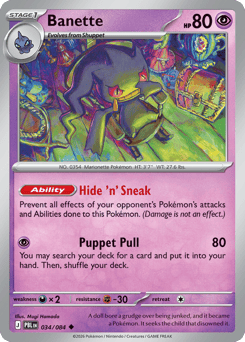 Banette 034/084 Pitch Black