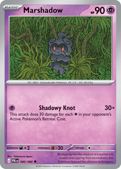 Marshadow 040/084 Pitch Black