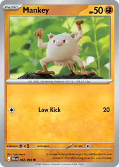 Mankey 042/084 Pitch Black