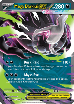 Mega Darkrai ex 048/084 Pitch Black