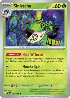 Sinistcha 006/084 Pitch Black