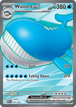 Wailord ex 097/084 Pitch Black