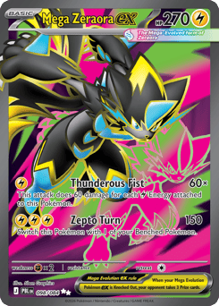 Mega Zeraora ex 098/084 Pitch Black