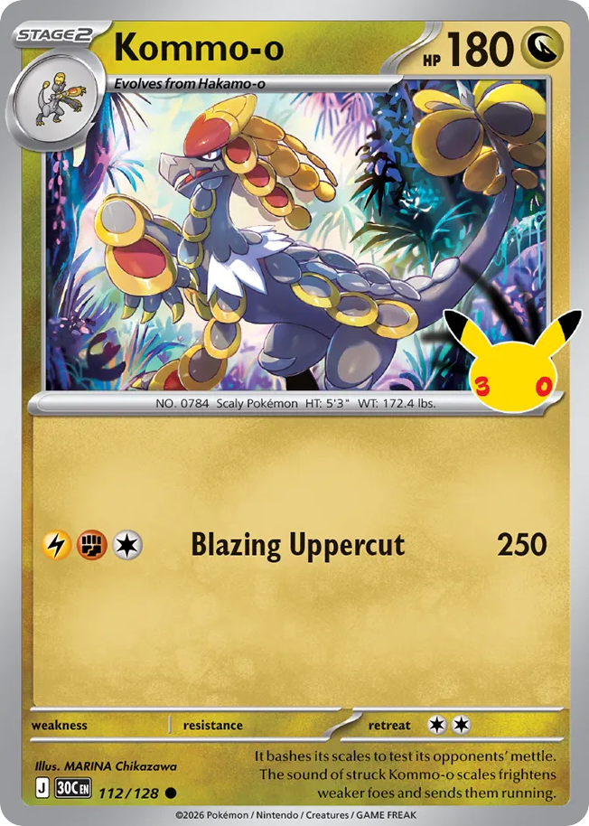 Kommo-o 112/128 30th Celebration