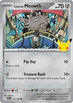 Galarian Meowth 101/128