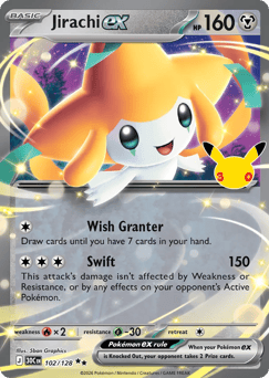 Jirachi ex 102/128