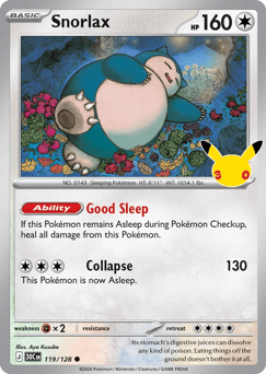 Snorlax 119/128