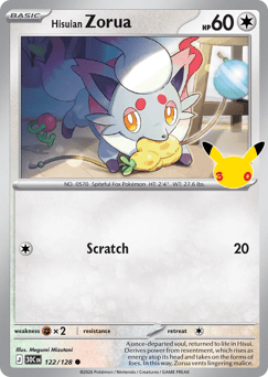 Hisuian Zorua 122/128