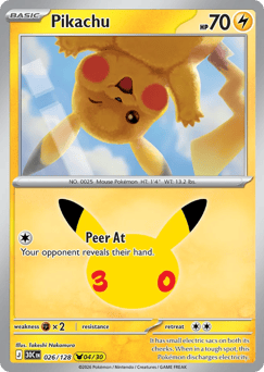 Pikachu 026/128
