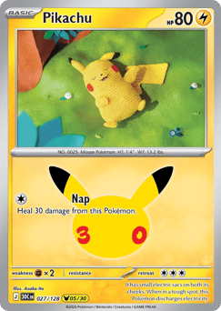Pikachu 027/128