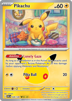 Pikachu 028/128