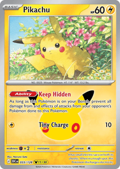Pikachu 033/128