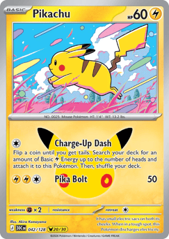 Pikachu 042/128