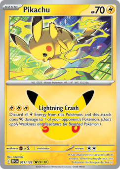 Pikachu 051/128