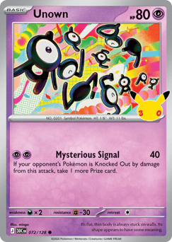 Unown 072/128