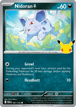 Nidoran ♀ 087/128