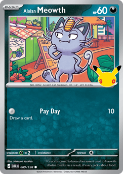 Alolan Meowth 089/128