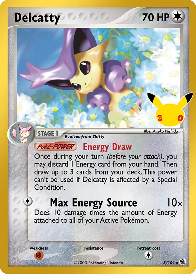 Delcatty 5/109 30th Celebration: Classic Collection