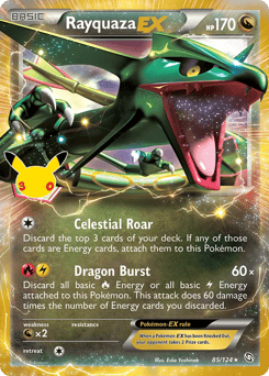 Rayquaza-EX 85/124 30th Celebration: Classic Collection