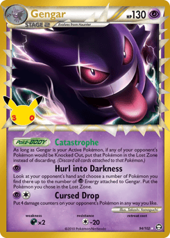Gengar 94/102 30th Celebration: Classic Collection