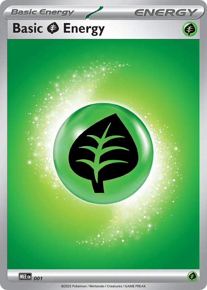 Basic Grass Energy 001 Mega Evolution Energies