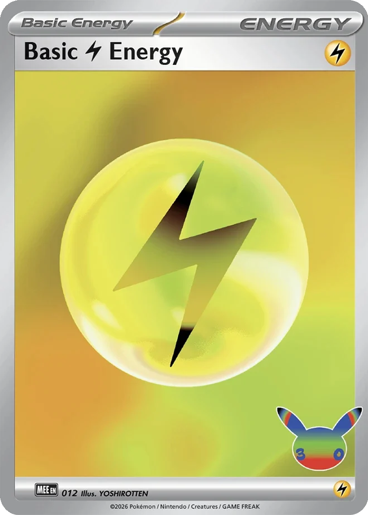 Basic Lightning Energy 012 Mega Evolution Energies