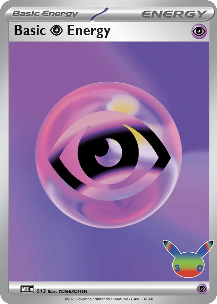 Basic Psychic Energy 013 Mega Evolution Energies