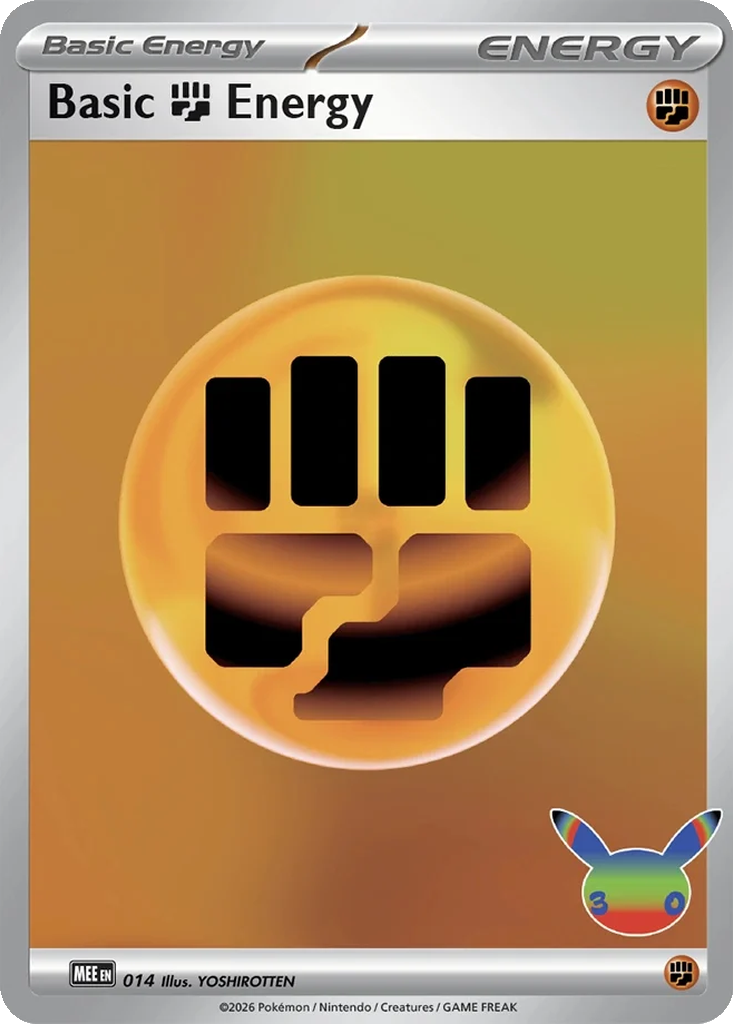 Basic Fighting Energy 014 Mega Evolution Energies
