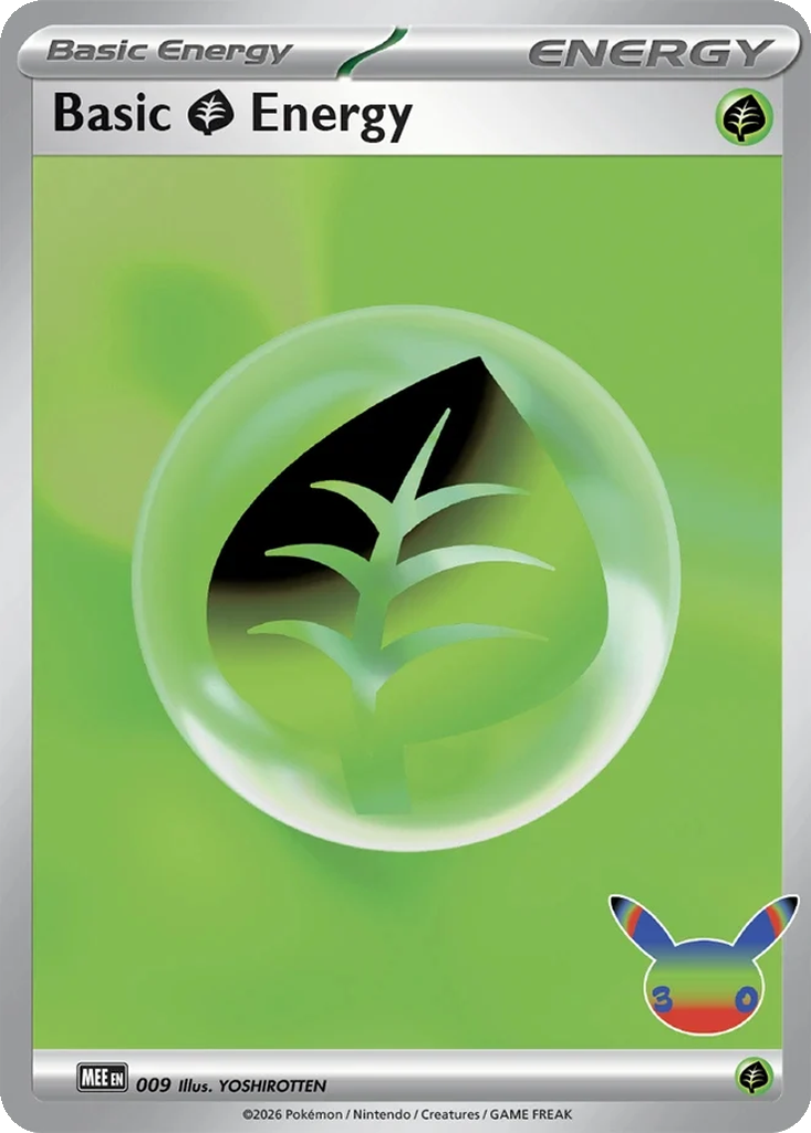 Basic Grass Energy 009 Mega Evolution Energies