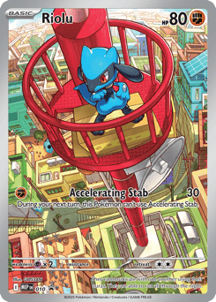 Riolu 010 Mega Evolution Black Star Promos