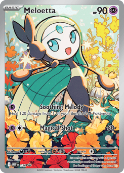 Meloetta 026 Mega Evolution Black Star Promos