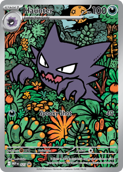 Haunter 027 Mega Evolution Black Star Promos