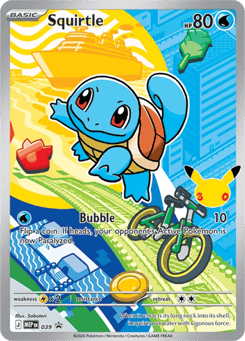 Squirtle 039 Mega Evolution Black Star Promos
