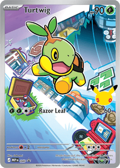 Turtwig 040 Mega Evolution Black Star Promos