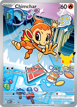 Chimchar 041 Mega Evolution Black Star Promos
