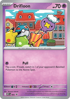 Drifloon 005 Mega Evolution Black Star Promos