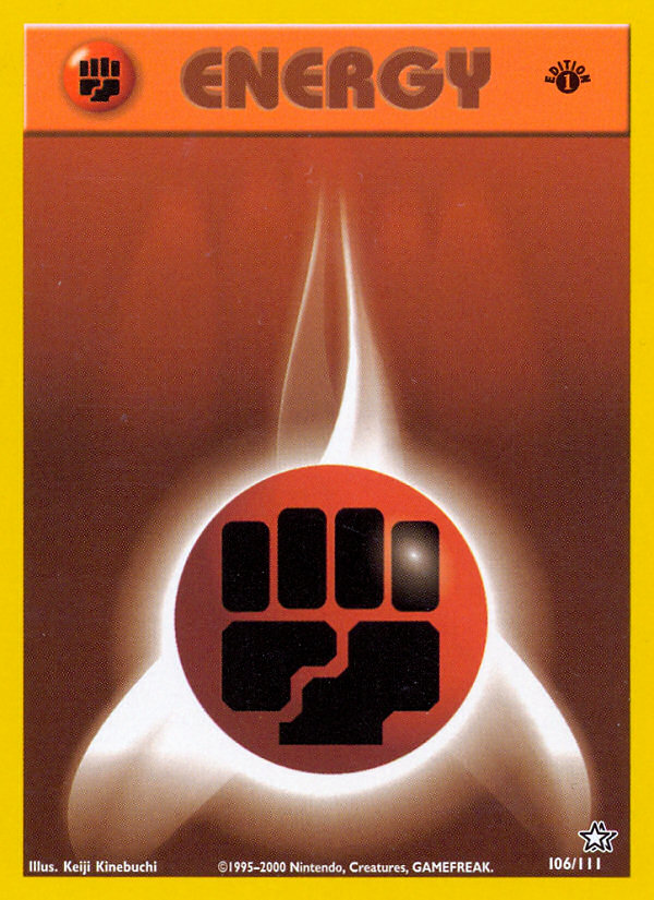 Fighting Energy 106/111 Neo Genesis