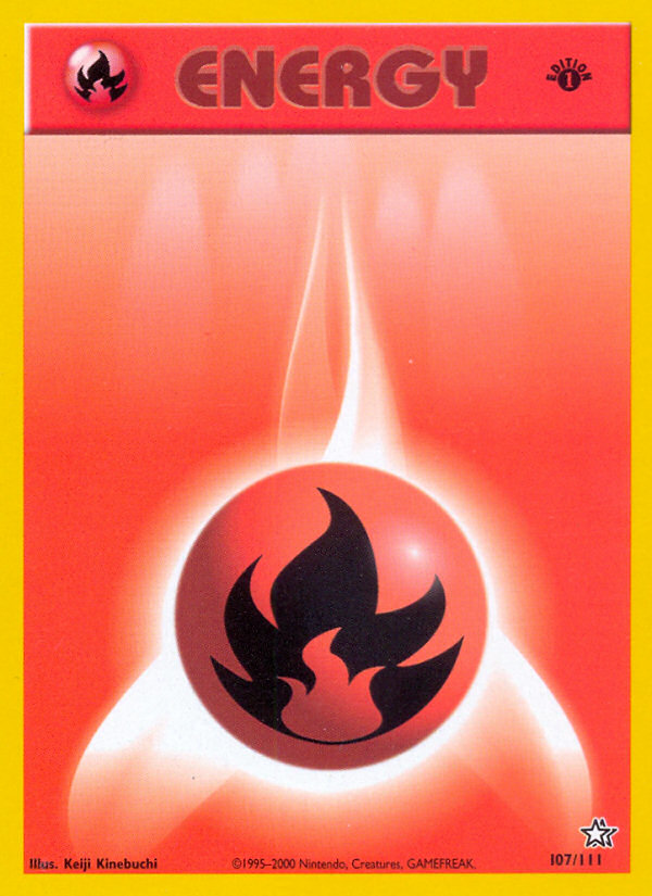 Fire Energy 107/111 Neo Genesis