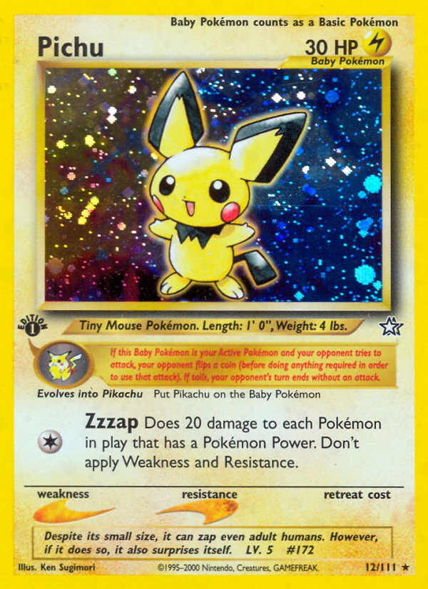 Pichu 12/111 Neo Genesis