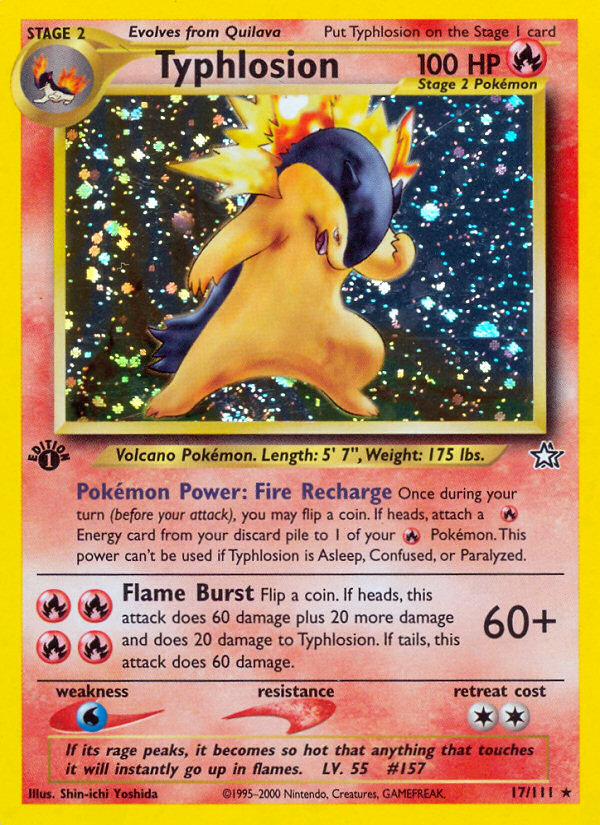 Typhlosion 17/111 Neo Genesis