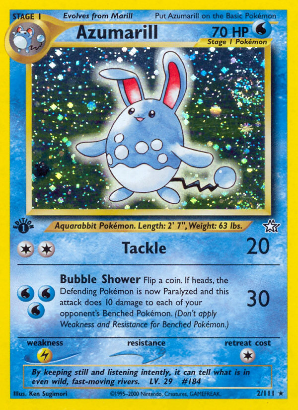 Azumarill 2/111 Neo Genesis