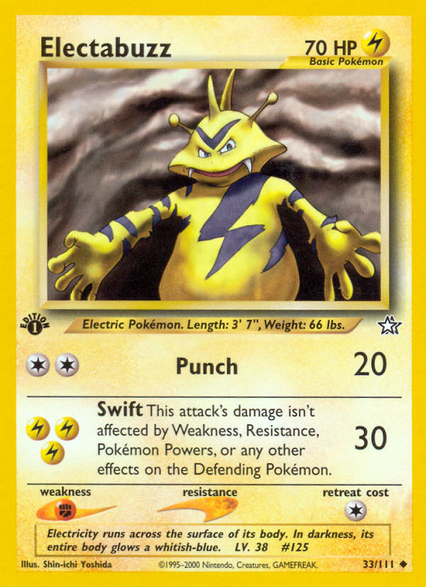 Electabuzz 33/111 Neo Genesis