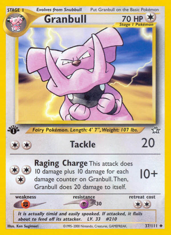 Granbull 37/111 Neo Genesis